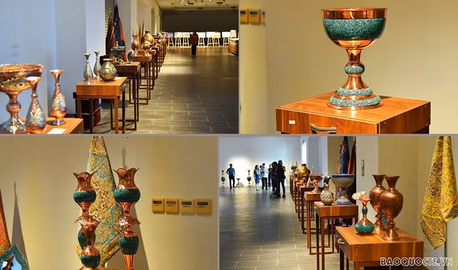 Exposition "Patrimoine artistique de l'Iran, berceau de la civilisation" à Hanoi ảnh 1