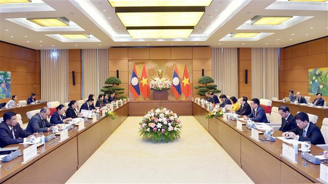 Vietnam-Laos: Approfondissement de la coopération entre les organes législatifs ảnh 1