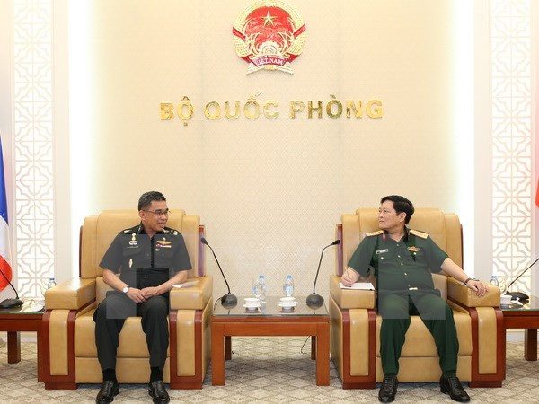 Pour promouvoir la coopération dans la défense Vietnam-Thaïlande ảnh 1 Pour promouvoir la coopération dans la défense Vietnam-Thaïlande ảnh 1