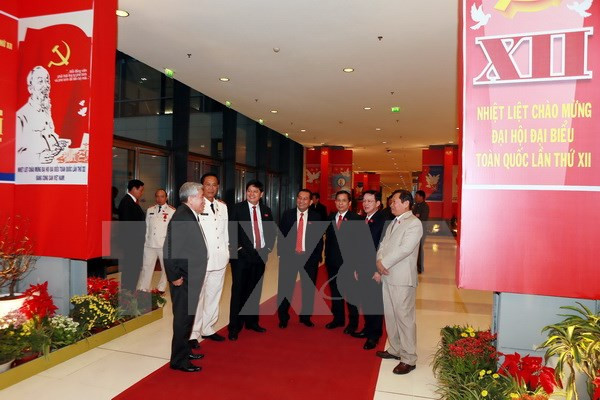 Le 12e Congrès du PCV adopte la liste électorale ảnh 1 Le 12e Congrès du PCV adopte la liste électorale ảnh 1