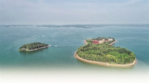 Îlot Ó, joyau du lac Tri An à Dông Nai ảnh 1 Îlot Ó, joyau du lac Tri An à Dông Nai ảnh 1