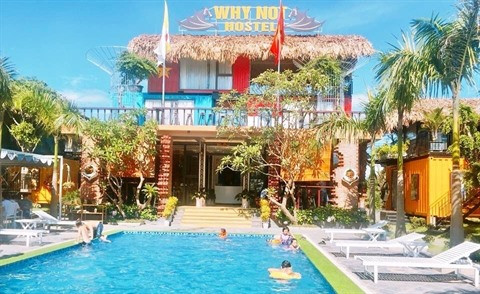 Le premier hôtel en conteneurs à Quang Binh ảnh 1 Le premier hôtel en conteneurs à Quang Binh ảnh 1