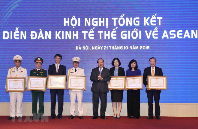 Mettre en œuvre des initiatives du Vietnam au WEF ASEAN 2018 au service du développement ảnh 1 Mettre en œuvre des initiatives du Vietnam au WEF ASEAN 2018 au service du développement ảnh 1