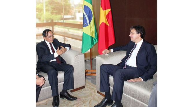 Promouvoir la coopération entre le Vietnam et l'État de Ceará du Brésil ảnh 1 Promouvoir la coopération entre le Vietnam et l'État de Ceará du Brésil ảnh 1