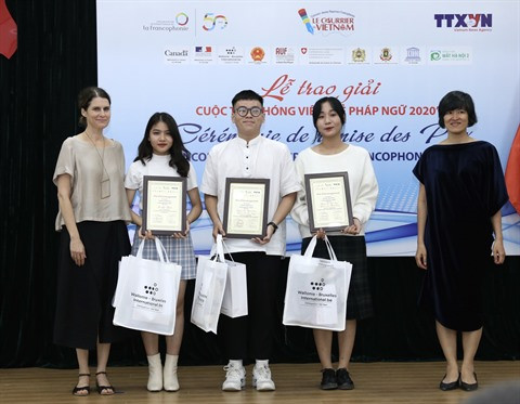 Le concours "Jeunes Reporters Francophones 2020" couronné de succès ảnh 2