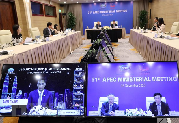 Le Vietnam à la 31e conférence des ministres des Affaires étrangères et de l’Economie de l’APEC ảnh 1 Le Vietnam à la 31e conférence des ministres des Affaires étrangères et de l’Economie de l’APEC ảnh 1