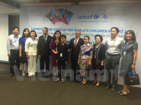 L’UNICEF publie son rapport sur la situation des enfants dans le monde 2016 ảnh 1 L’UNICEF publie son rapport sur la situation des enfants dans le monde 2016 ảnh 1