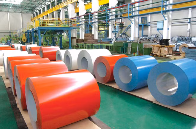 Neuf entreprises exemptes de droits pour les importations de tôles colorées ảnh 1