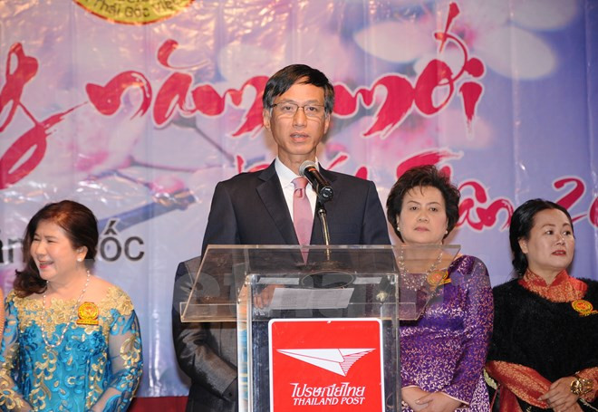 Les Vietnamiens en Thaïlande et en Algérie accueillent le Têt du Singe ảnh 1