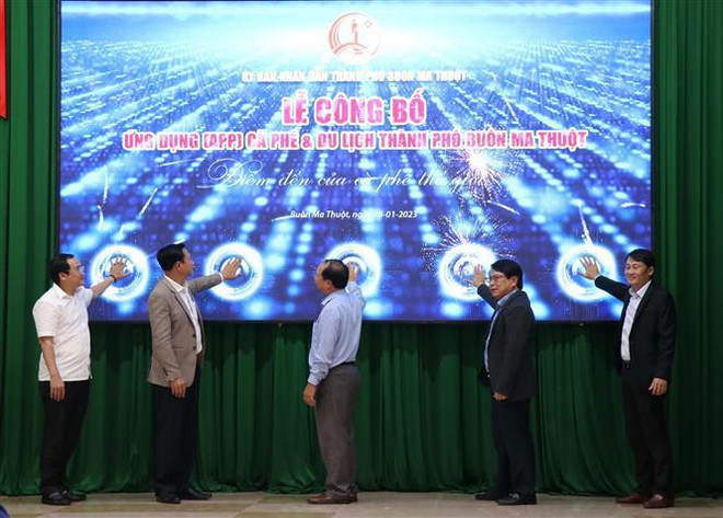 Lancement d'une application sur le café et le tourisme de Buon Ma Thuot ảnh 1