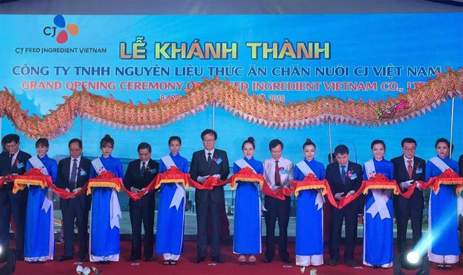 Groupe sud-coréen CJ : inauguration d’une nouvelle provenderie à Ba Ria – Vung Tau ảnh 1