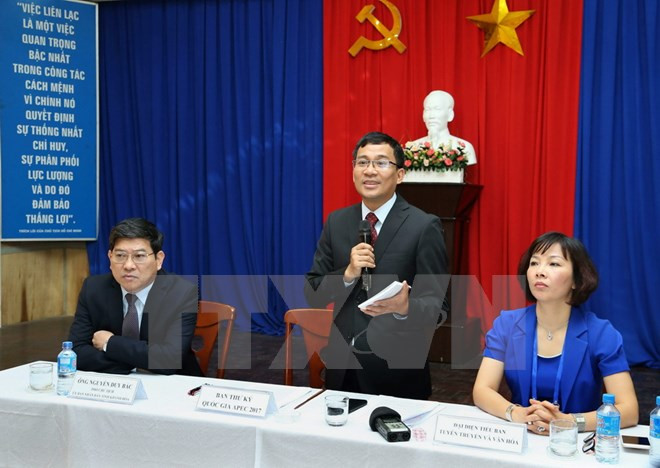 APEC : plus de 170 journalistes couvrent le SOM 1 et ses réunions connexes ảnh 2 APEC : plus de 170 journalistes couvrent le SOM 1 et ses réunions connexes ảnh 2