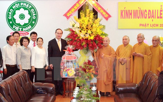 Célébrations du 2561e anniversaire du Bouddha ảnh 1 Célébrations du 2561e anniversaire du Bouddha ảnh 1