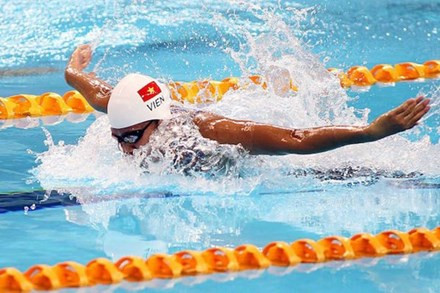 La nageuse Anh Vien remporte l'argent aux Etats-Unis ảnh 1 La nageuse Anh Vien remporte l'argent aux Etats-Unis ảnh 1