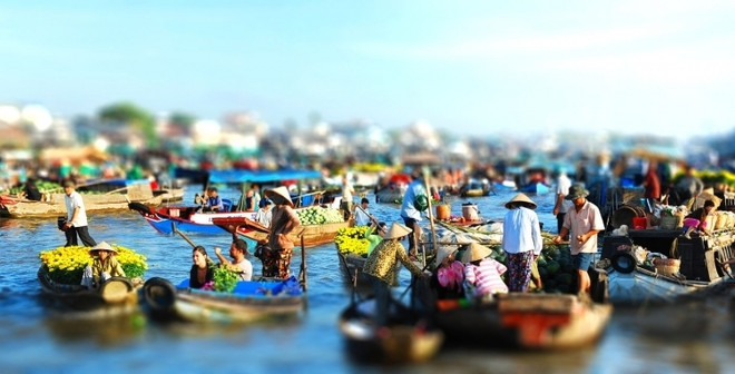 Cân Tho dans la liste des dix plus belles villes à canaux du monde ảnh 1