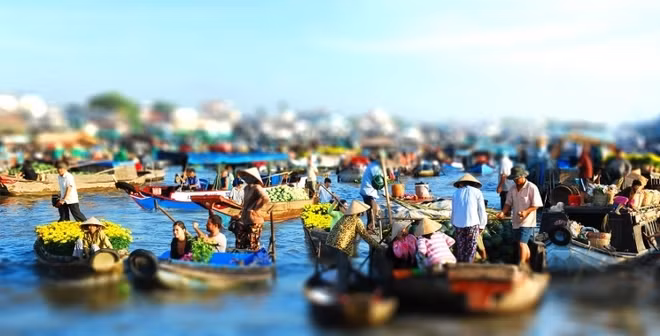 Cân Tho dans la liste des dix plus belles villes à canaux du monde ảnh 1