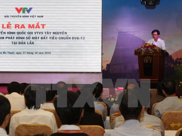 Lancement de la chaîne de télévision nationale VTV5 Tay Nguyen ảnh 1 Lancement de la chaîne de télévision nationale VTV5 Tay Nguyen ảnh 1