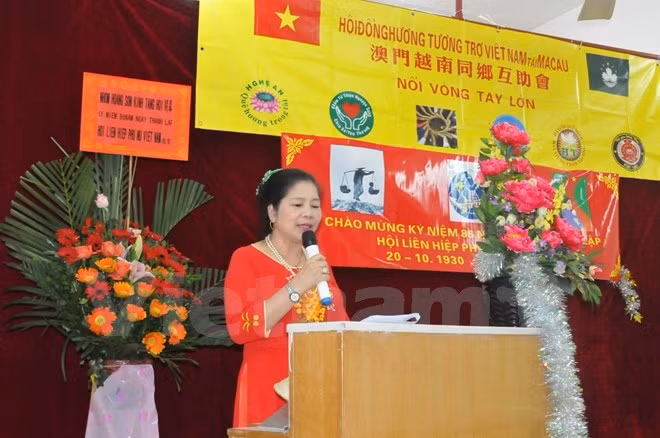 Les Vietnamiens de Macao (Chine) se tournent vers la Patrie ảnh 1