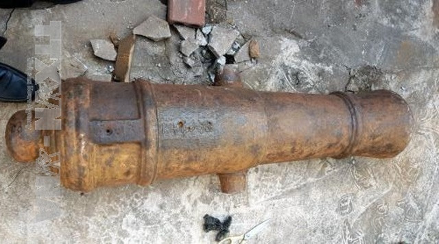 Un canon de 200 ans découvert à Quang Ninh ảnh 1 Un canon de 200 ans découvert à Quang Ninh ảnh 1