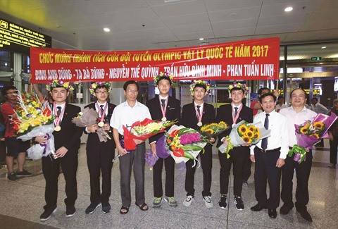 Olympiades internationales 2017 : les Vietnamiens continuent de grandir ảnh 1 Olympiades internationales 2017 : les Vietnamiens continuent de grandir ảnh 1