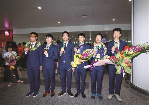 La fierté de la jeune garde vietnamienne aux IMO 2017 ảnh 1 La fierté de la jeune garde vietnamienne aux IMO 2017 ảnh 1