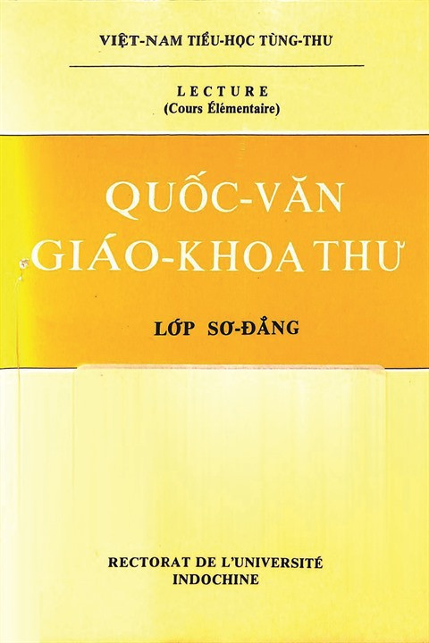 Le manuel de langue vietnamienne des années 1920 ảnh 2 Le manuel de langue vietnamienne des années 1920 ảnh 2