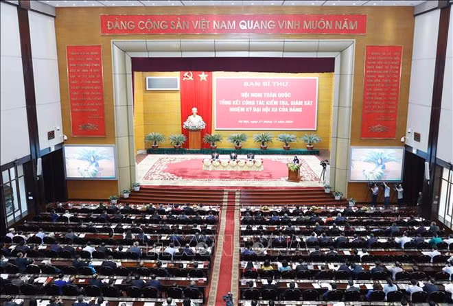 Conférence nationale sur le travail de contrôle et de supervision du Parti ảnh 1