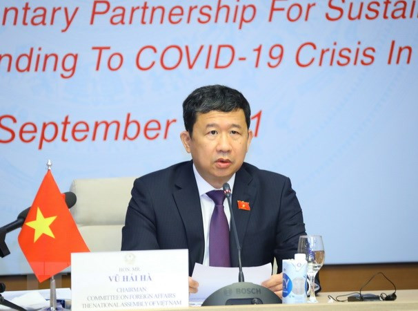 CLV: les Commissions des relations extérieures des AN appellent à partager des vaccins anti-COVID-19 ảnh 2 CLV: les Commissions des relations extérieures des AN appellent à partager des vaccins anti-COVID-19 ảnh 2