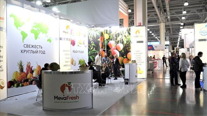 Produits vietnamiens présentés au salon de l'alimentation en Russie ảnh 1 Produits vietnamiens présentés au salon de l'alimentation en Russie ảnh 1