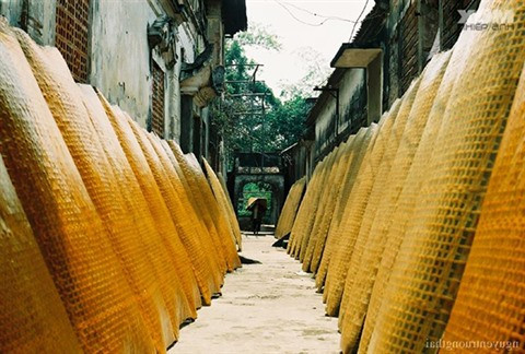 Cu Dà, un village de métier traditionnel de miên dong à Hanoï ảnh 1 Cu Dà, un village de métier traditionnel de miên dong à Hanoï ảnh 1