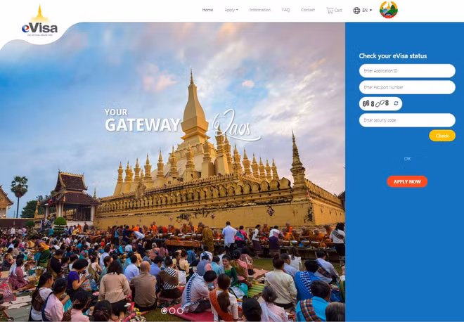 Le Laos lance son visa électronique ảnh 1