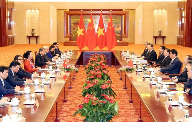 La présidente de l’AN vietnamienne conclut sa visite officielle en Chine ảnh 1 La présidente de l’AN vietnamienne conclut sa visite officielle en Chine ảnh 1