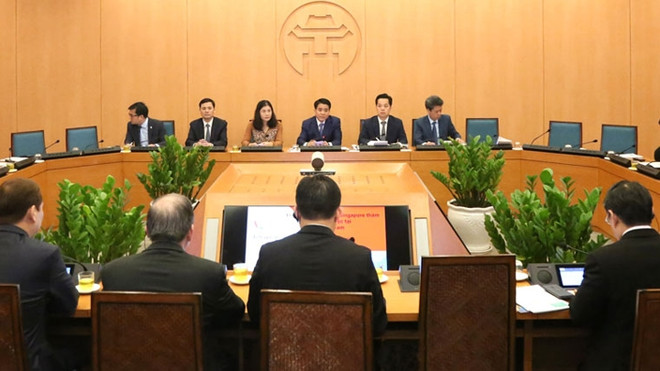 Des entreprises singapouriennes sondent les possibilités de coopération avec Hanoi ảnh 1 Des entreprises singapouriennes sondent les possibilités de coopération avec Hanoi ảnh 1