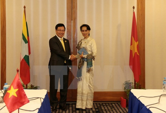 Vietnam et Myanmar conviennent de dynamiser leur coopération ảnh 1 Vietnam et Myanmar conviennent de dynamiser leur coopération ảnh 1