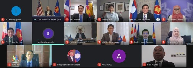 La 12e réunion du Comité de coopération conjointe ASEAN - États-Unis ảnh 1