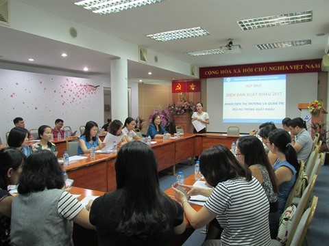 Rendez-vous en août pour le Forum de l’exportation 2017 à Hô Chi Minh-Ville ảnh 1 Rendez-vous en août pour le Forum de l’exportation 2017 à Hô Chi Minh-Ville ảnh 1