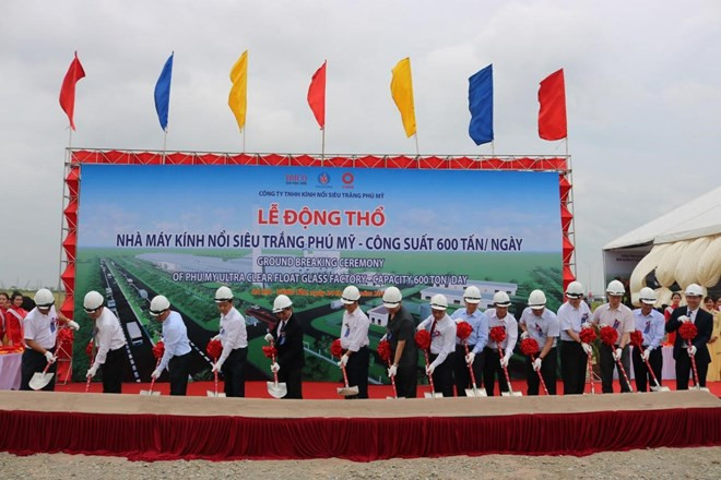 Construction de la première usine de verre flotté ultra clair à Ba Ria-Vung Tau ảnh 1 Construction de la première usine de verre flotté ultra clair à Ba Ria-Vung Tau ảnh 1