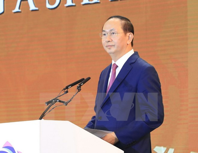 Da Nang : ouverture du Sommet des chefs d'entreprises de l’APEC 2017 ảnh 1 Da Nang : ouverture du Sommet des chefs d'entreprises de l’APEC 2017 ảnh 1