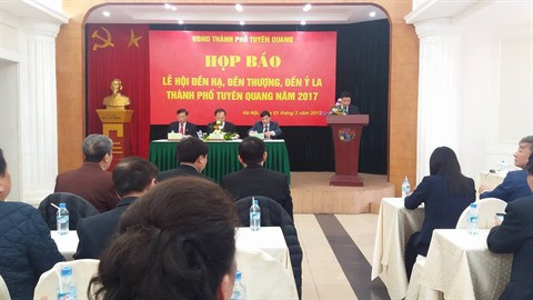 Les fêtes des temples Ha, Thuong et Y La à Tuyên Quang ảnh 1 Les fêtes des temples Ha, Thuong et Y La à Tuyên Quang ảnh 1