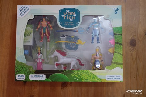 Les personnages légendaires vietnamiens dans les rayons de jouets pour enfants ảnh 1 Les personnages légendaires vietnamiens dans les rayons de jouets pour enfants ảnh 1