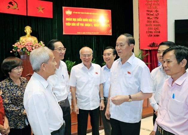 Le président Tran Dai Quang affirme la poursuite des efforts de lutte contre la corruption ảnh 1 Le président Tran Dai Quang affirme la poursuite des efforts de lutte contre la corruption ảnh 1