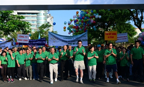Marche philanthropique Lawrence S.Ting à Hô Chi Minh-Ville ảnh 1