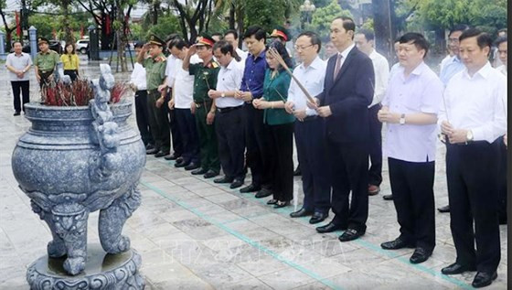 Le 27 juillet : Le président Tran Dai Quang rend visite à Hung Yen ảnh 1 Le 27 juillet : Le président Tran Dai Quang rend visite à Hung Yen ảnh 1