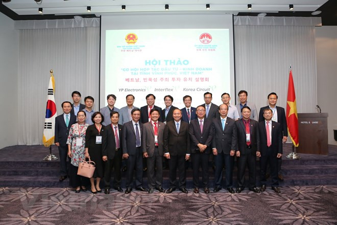 Vinh Phuc déroule le tapis rouge aux investisseurs sud-coréens ảnh 2 Vinh Phuc déroule le tapis rouge aux investisseurs sud-coréens ảnh 2