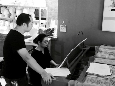 Mariage mélodieux entre le piano et le «chèo» ảnh 2 Mariage mélodieux entre le piano et le «chèo» ảnh 2