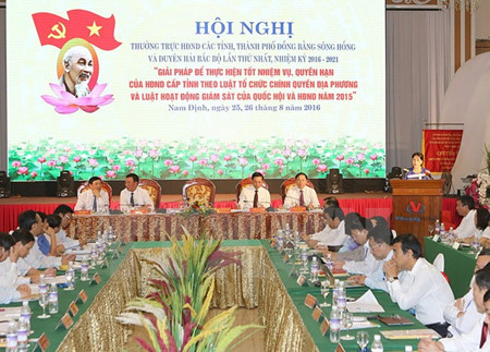 Nguyên Thi Kim Ngân travaille avec les autorités de Nam Dinh ảnh 2 Nguyên Thi Kim Ngân travaille avec les autorités de Nam Dinh ảnh 2