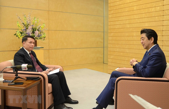 Le partenariat Vietnam-Japon vise à contribuer à la paix et à la prospérité régionales ảnh 1 Le partenariat Vietnam-Japon vise à contribuer à la paix et à la prospérité régionales ảnh 1
