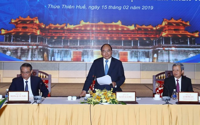 Le PM à la conférence du Conseil de la région économique de pointe du Centre ảnh 1 Le PM à la conférence du Conseil de la région économique de pointe du Centre ảnh 1