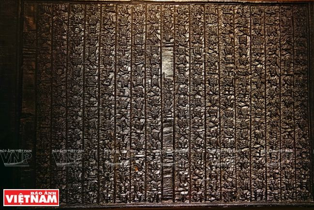 La cité impériale de Thang Long racontée par les tablettes de bois des Nguyên ảnh 2 La cité impériale de Thang Long racontée par les tablettes de bois des Nguyên ảnh 2