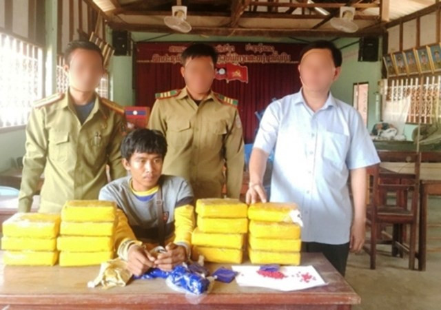 Quang Tri: Un Laotien arrêté pour trafic de méthamphétamine ảnh 1